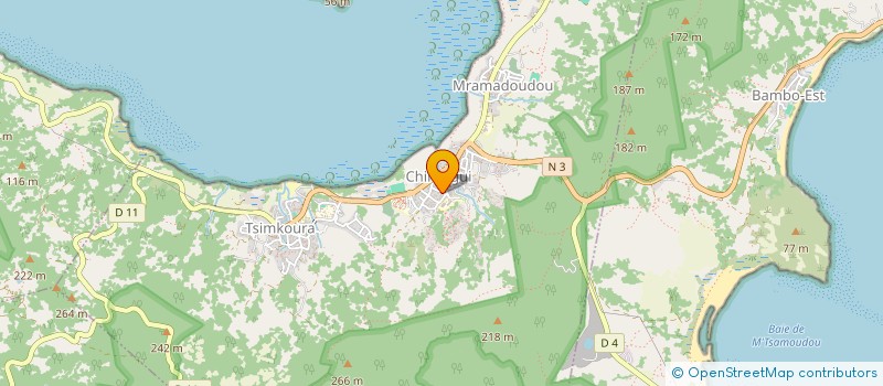 localisation de l'entreprise MOINA à CHIRONGUI