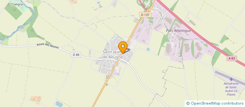 localisation de l'entreprise MOINARD  SAINT-JEAN-DE-BEUGNE