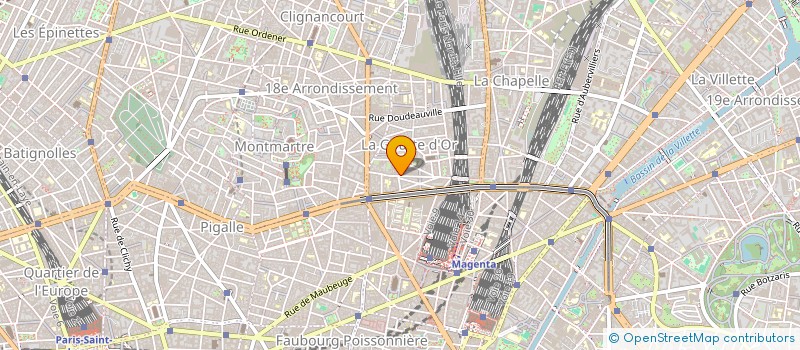 localisation de l'entreprise MOINDJI GROUP  PARIS