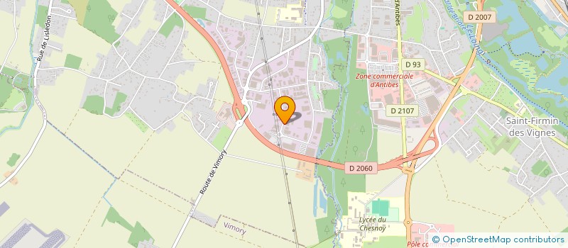 localisation de l'entreprise MOINEAU DELORME NETTOYAGE SARL  VILLEMANDEUR