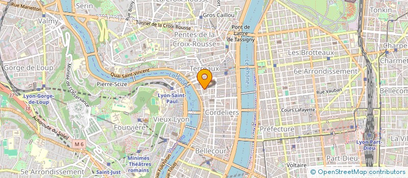 localisation de l'entreprise MOINON ALBERT ET MARIE LOUISE à LYON