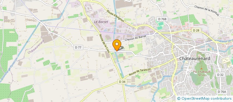 localisation de l'entreprise MOIRA FINANCE  CHATEAURENARD