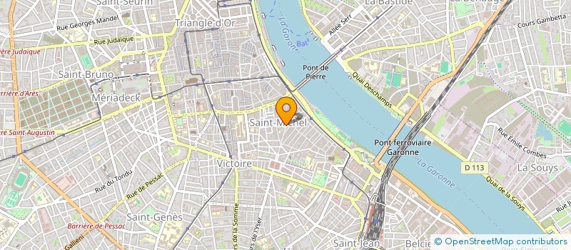 localisation de l'entreprise MOIRA FRANCE  BORDEAUX