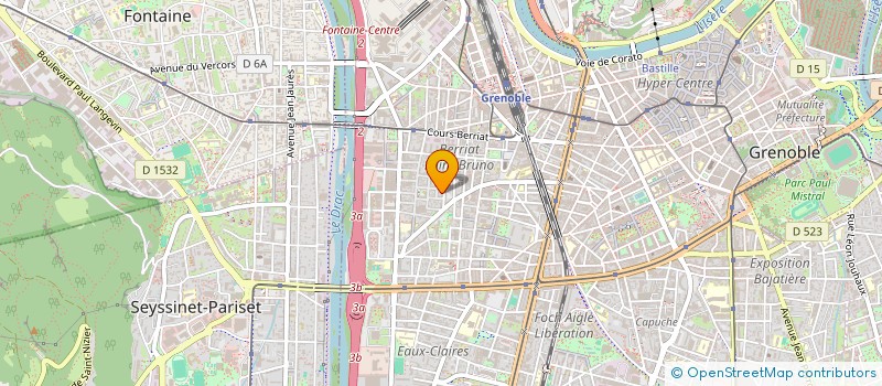 localisation de l'entreprise MOIRAND DEPANNAGE à GRENOBLE