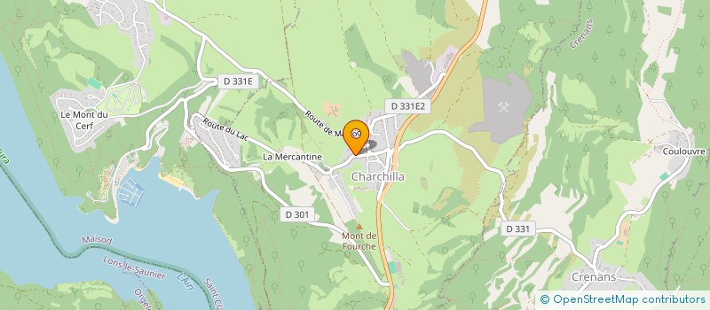 localisation de l'entreprise MOIRANS POLAR 39  CHARCHILLA