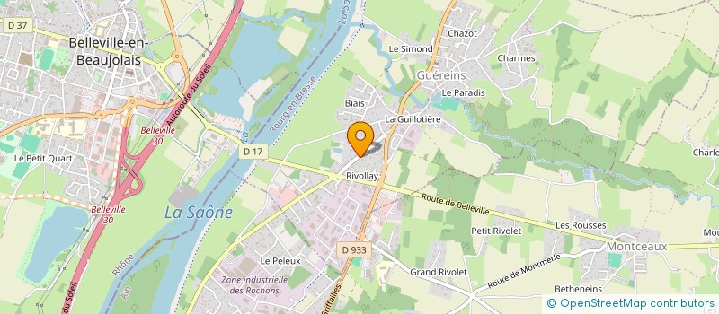 localisation de l'entreprise MOIREPORTER : PRODUCTION AUDIOVISUELLE ET JOURNALISME à GUEREINS