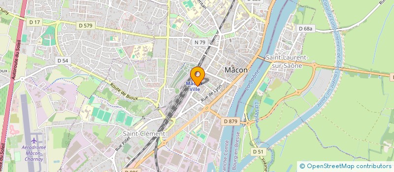localisation de l'entreprise MOIROUX JEAN ET RENOUX GEORGES à MACON