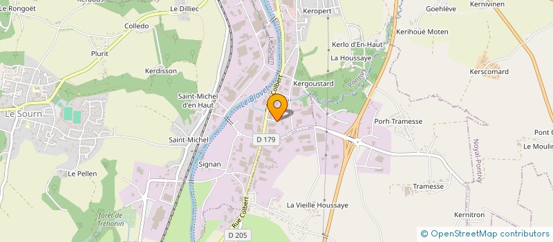 localisation de l'entreprise MOISAN CARRELAGE  PONTIVY