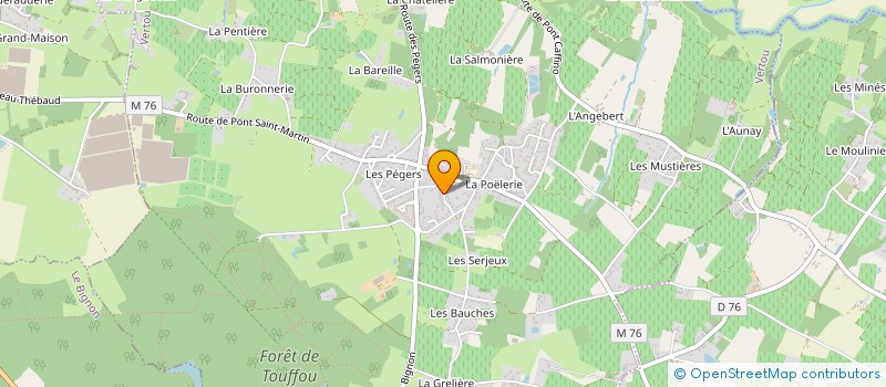 localisation de l'entreprise MOISAN PATRIMOINE à VERTOU