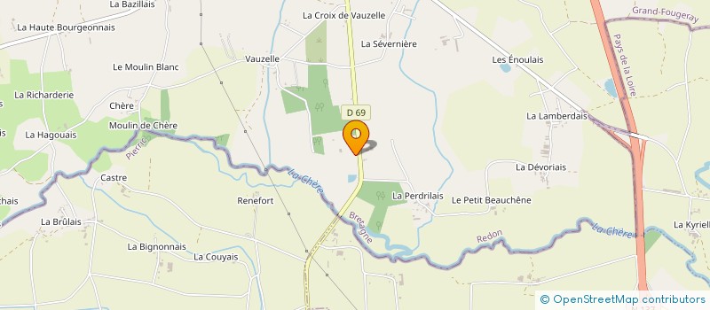 localisation de l'entreprise MOISDON  GRAND-FOUGERAY