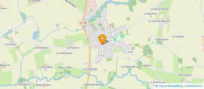 localisation de l'entreprise MOISDON-BASKET  MOISDON-LA-RIVIERE