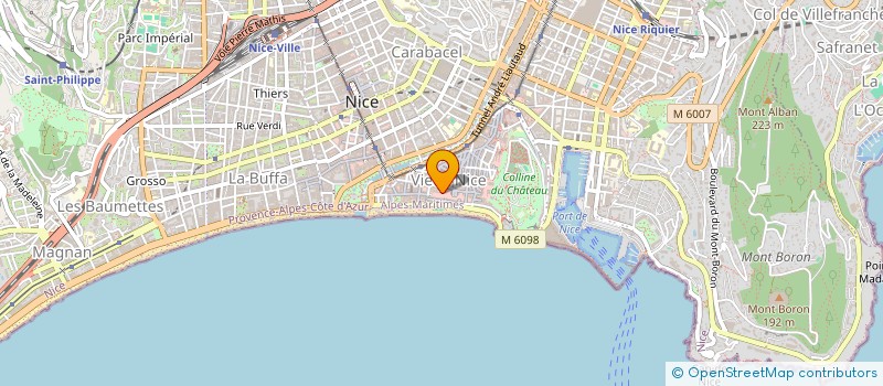 localisation de l'entreprise MOISE à NICE