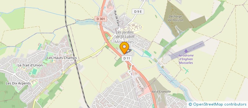 localisation de l'entreprise MOISSELLECO à MOISSELLES