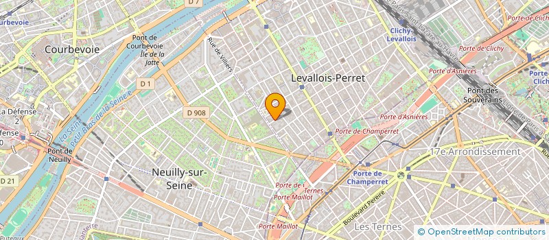 localisation de l'entreprise MOISSENOT-BONNEAU à LEVALLOIS-PERRET