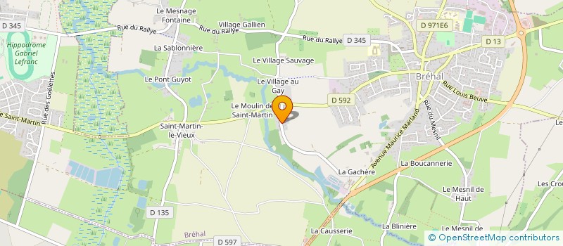 localisation de l'entreprise MOISSERON IMMOBILIER  BREHAL