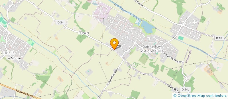 localisation de l'entreprise MOISSON  SAINTE-FOY-D'AIGREFEUILLE