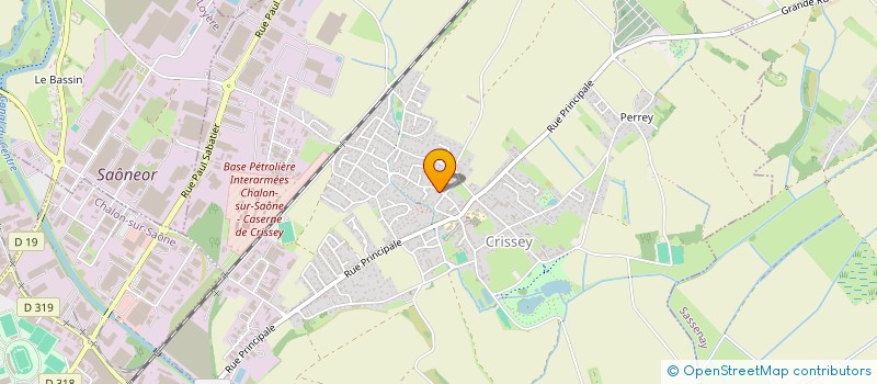 localisation de l'entreprise MOISSON - LAMBERT  CRISSEY