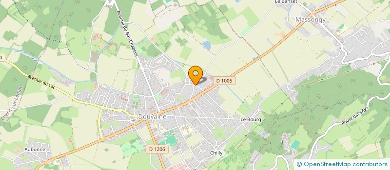 localisation de l'entreprise MOISSONNIER IMMO  DOUVAINE