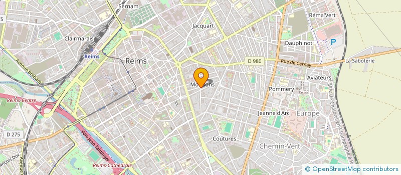 localisation de l'entreprise MOISSONS IMMOBILIERE ET DE PARTICIPATIONS  REIMS