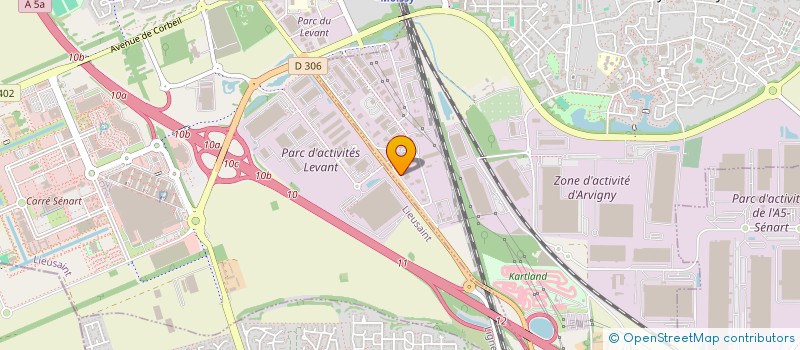 localisation de l'entreprise MOISSY à MOISSY-CRAMAYEL