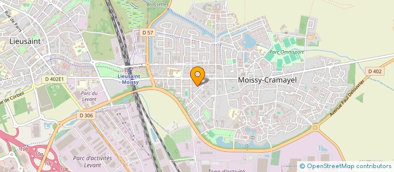 localisation de l'entreprise MOISSY à MOISSY-CRAMAYEL