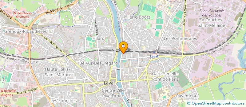 localisation de l'entreprise MOISY -HARENG à LAVAL