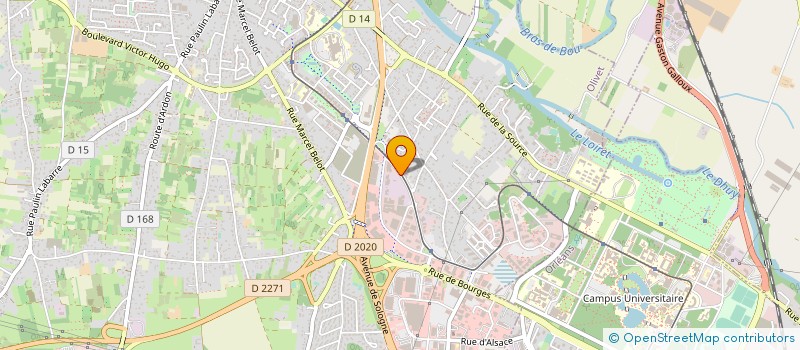 localisation de l'entreprise MOIZARD ENVIRONNEMENT à OLIVET