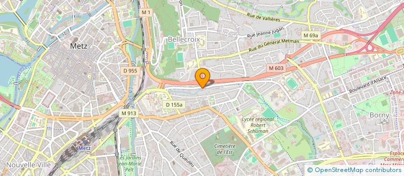 localisation de l'entreprise MOIZYK à METZ