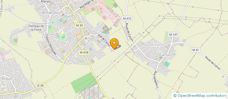 localisation de l'entreprise MOJC  ANNULLIN