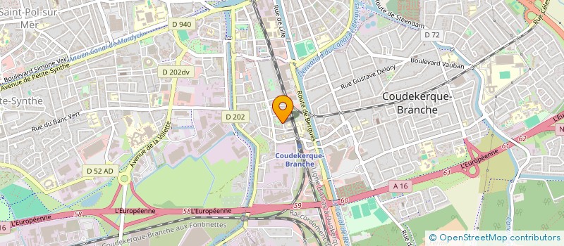 localisation de l'entreprise MOJI  COUDEKERQUE-BRANCHE