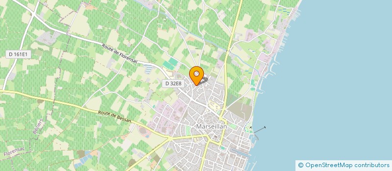 localisation de l'entreprise MOJITHAU 34 à MARSEILLAN