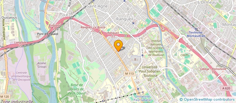localisation de l'entreprise MOJITO à TOULOUSE