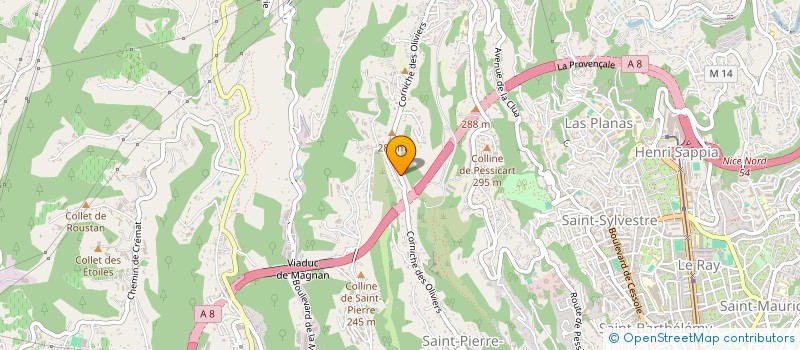 localisation de l'entreprise MOJITO  SAINT-BLAISE