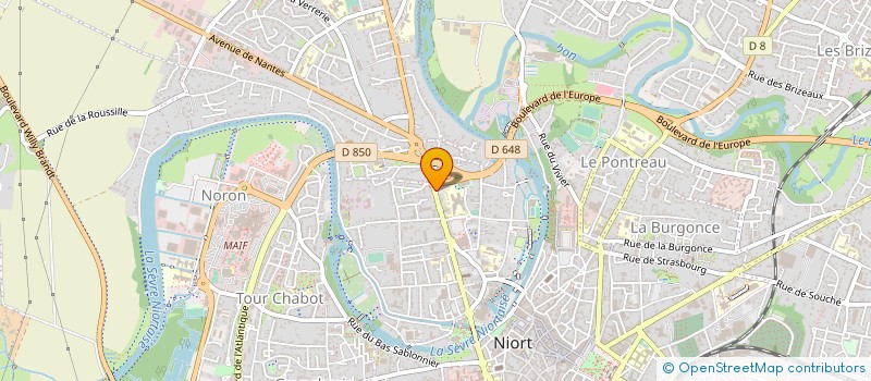localisation de l'entreprise MOJITO à NIORT