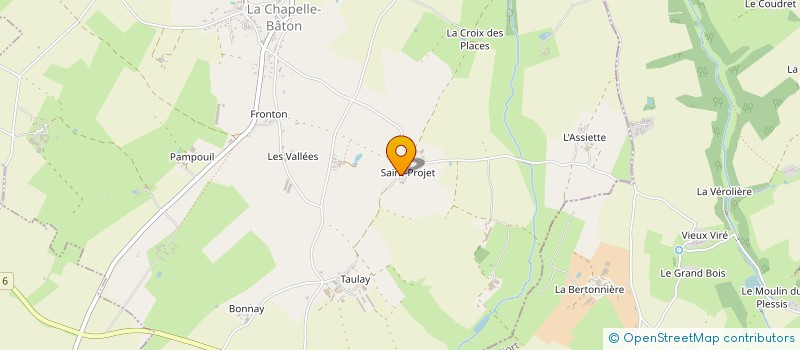 localisation de l'entreprise MOJITO  LA CHAPELLE-BATON