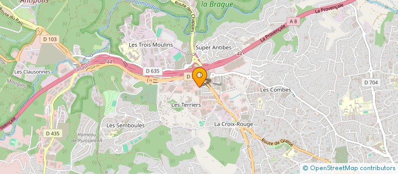 localisation de l'entreprise MOJITO TIME  ANTIBES