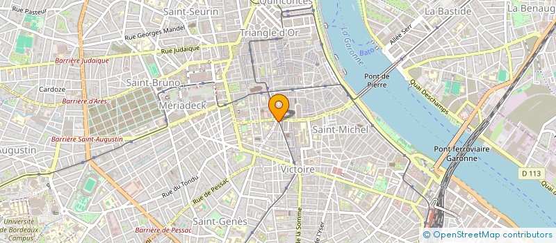 localisation de l'entreprise MOJO  BORDEAUX