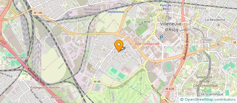 localisation de l'entreprise MOJO à LILLE