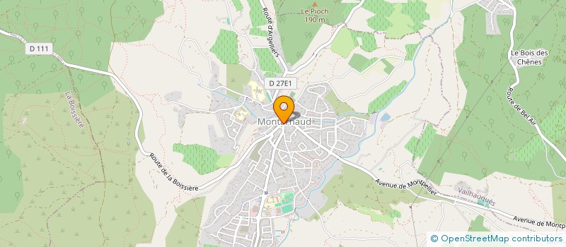 localisation de l'entreprise MOJO PRODUCTION  MONTARNAUD