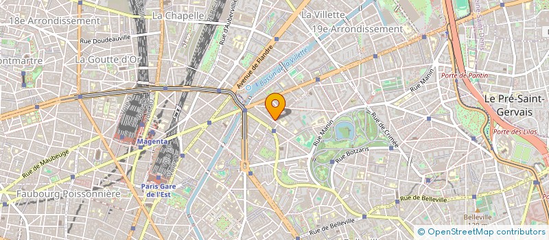 localisation de l'entreprise MOJO PSYKO  PARIS