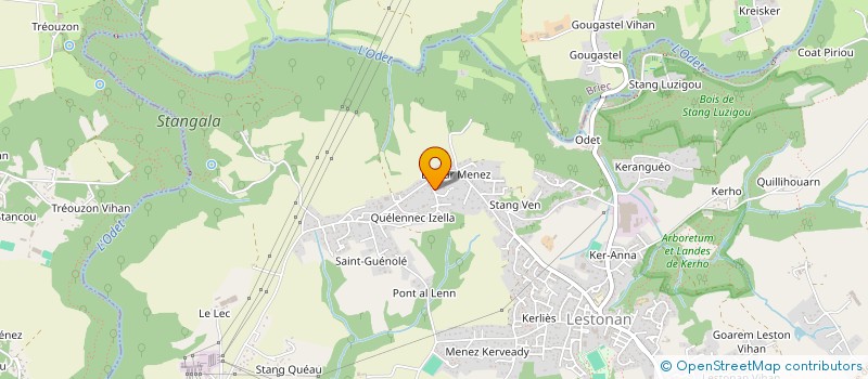 localisation de l'entreprise MOJOCOVIC  ERGUE-GABERIC