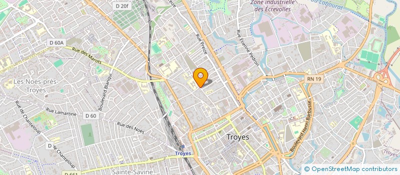 localisation de l'entreprise MOJOM à TROYES