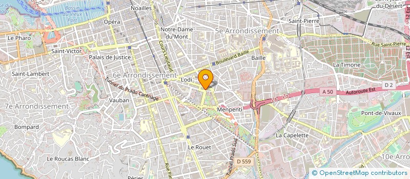 localisation de l'entreprise MOJOPHONE à MARSEILLE