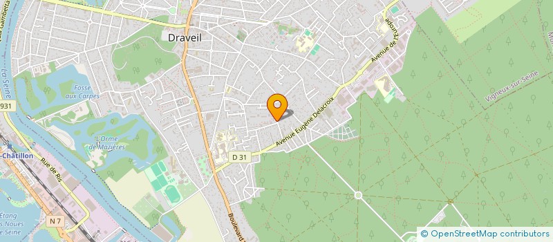 localisation de l'entreprise MOJOPS à DRAVEIL