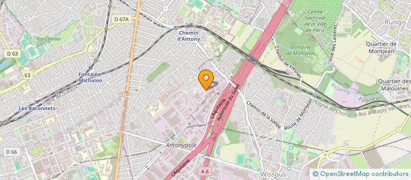 localisation de l'entreprise MOJR SA à ANTONY