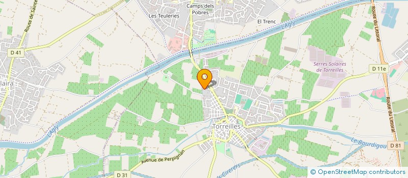 localisation de l'entreprise MOJUPOLI  TORREILLES