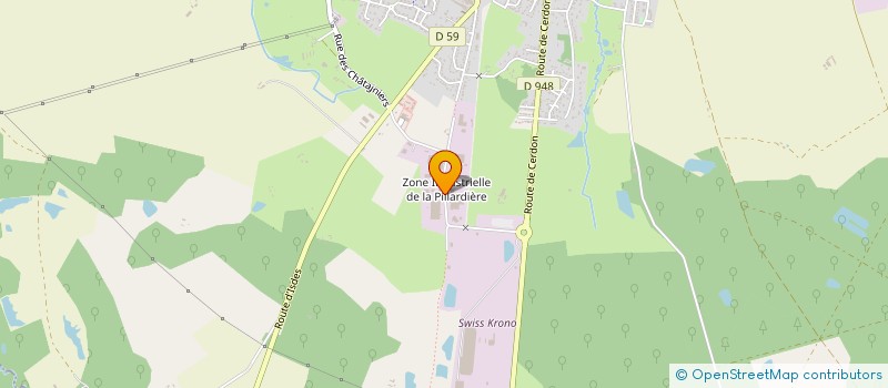 localisation de l'entreprise MOK à SULLY-SUR-LOIRE