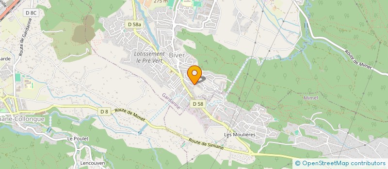 localisation de l'entreprise MOK à GARDANNE