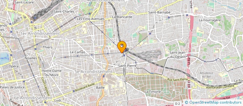 localisation de l'entreprise MOKA à MARSEILLE