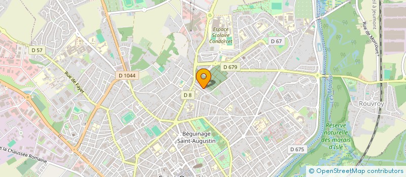 localisation de l'entreprise MOKA à SAINT-QUENTIN